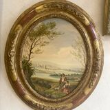 Old oval campaign paintings