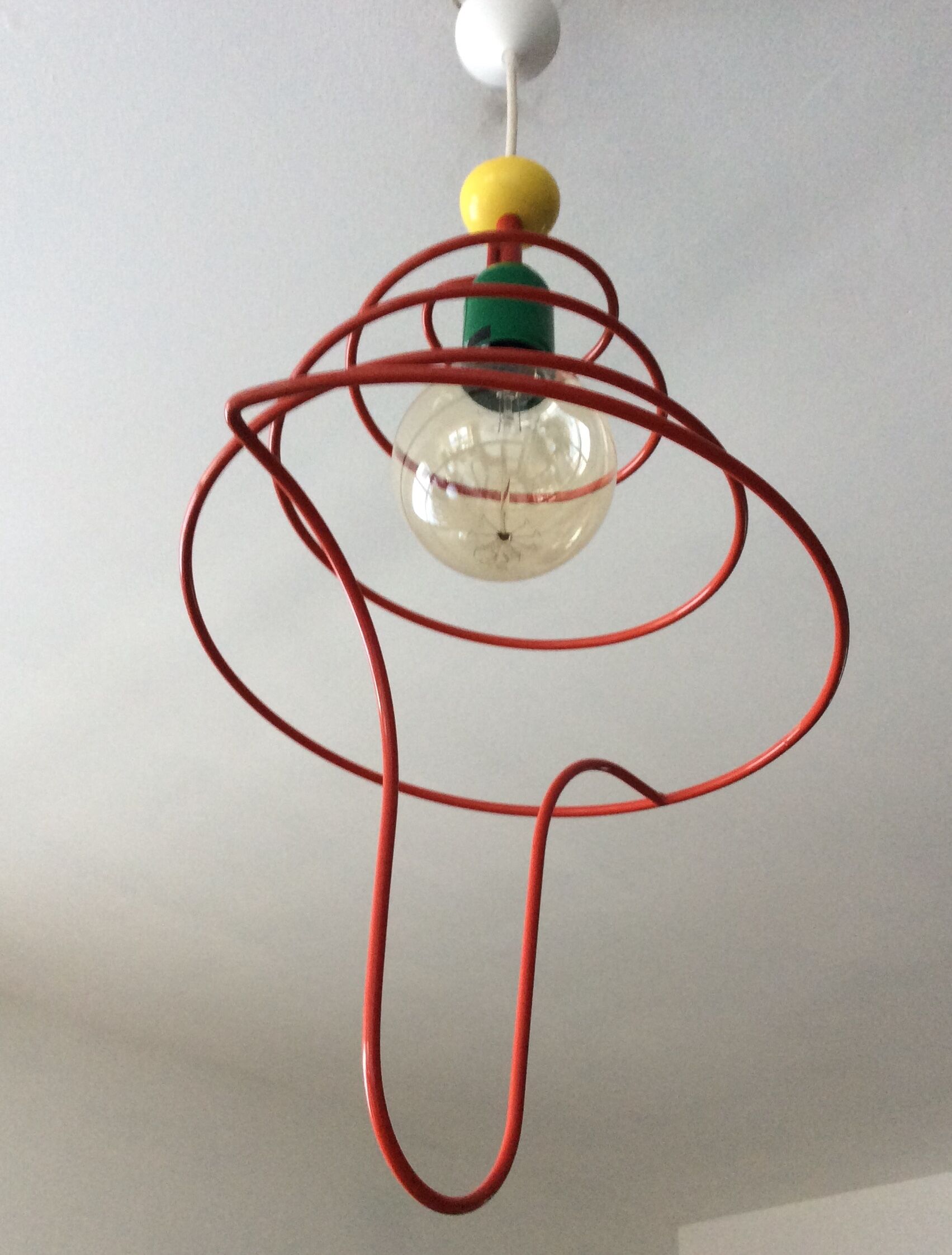 Vintage pendant lamp from the 80s