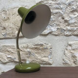 Vintage casserole lamp - green