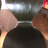 Pair of butterfly 3107 chairs by Arne Jacobsen pilot version, 1955