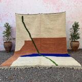 Colorful handmade Berber rug size 150 x 250 cm
