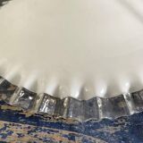 Set of two white opaline suspensions