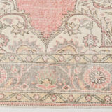6x10 Pale Red Persian Rug, 189x304Cm