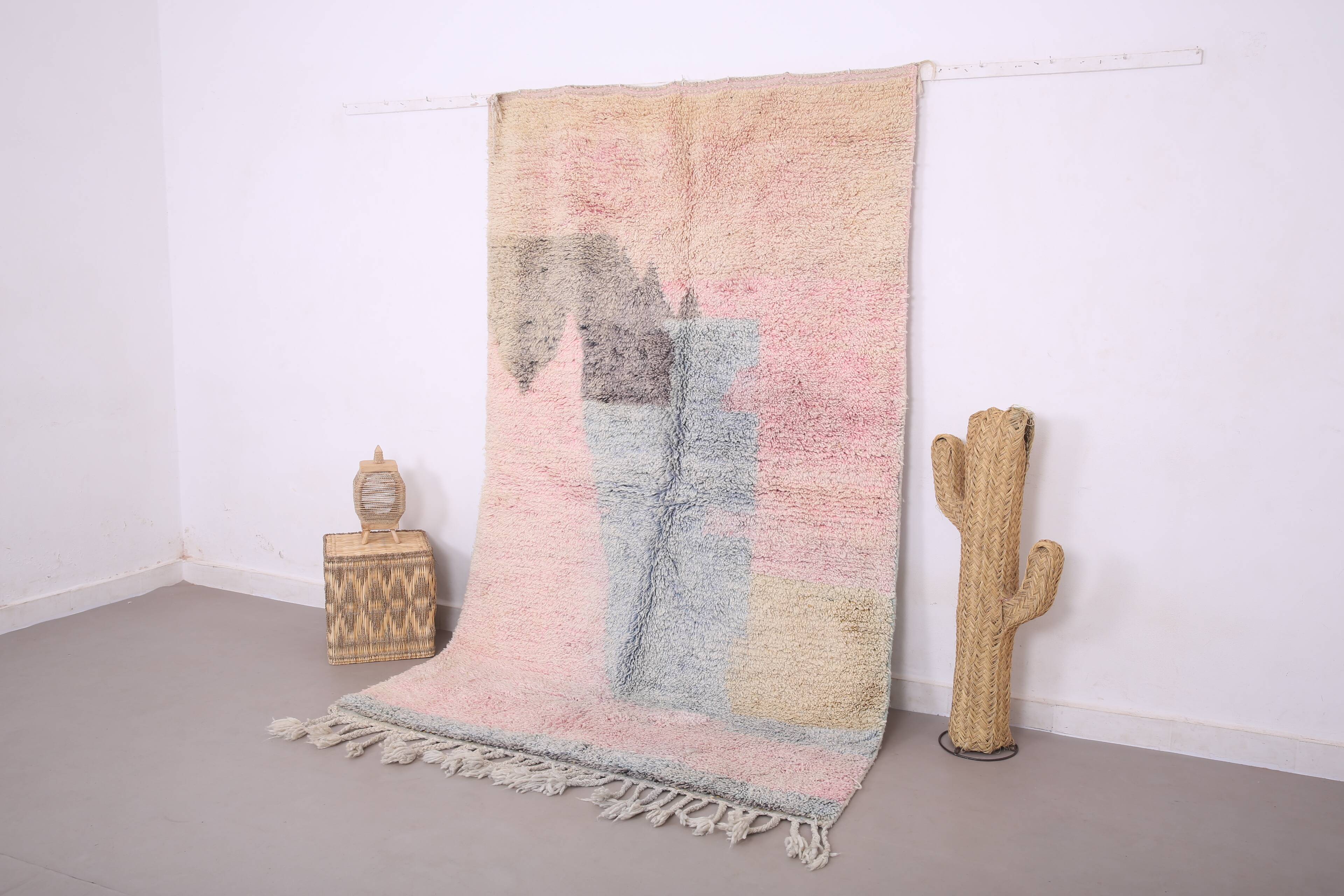 Vintage Boujaad Rug 160 x 262 cm - Berber Wool Rug - Moroccan Rug Handmade