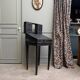 Small black antique graduated desk (renovated)