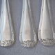 Fish service and its 6 silver-plated metal cutlery in the crossed ribbons model.