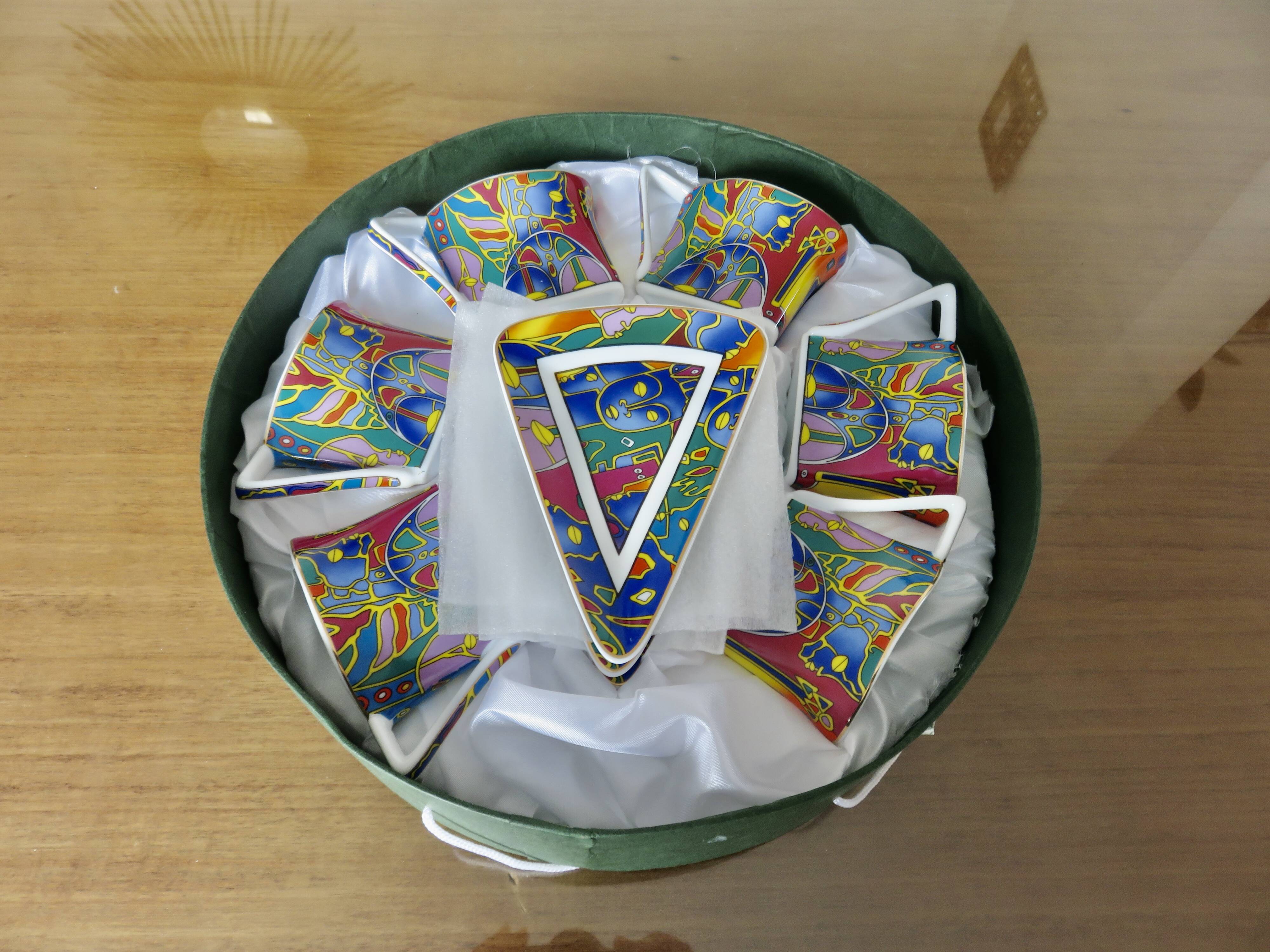 Galion "So French" coffee service, new in its box