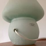 Murano scavo glass mushroom lamp