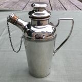 Old silver metal shaker