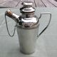 Shaker ancien métal argenté