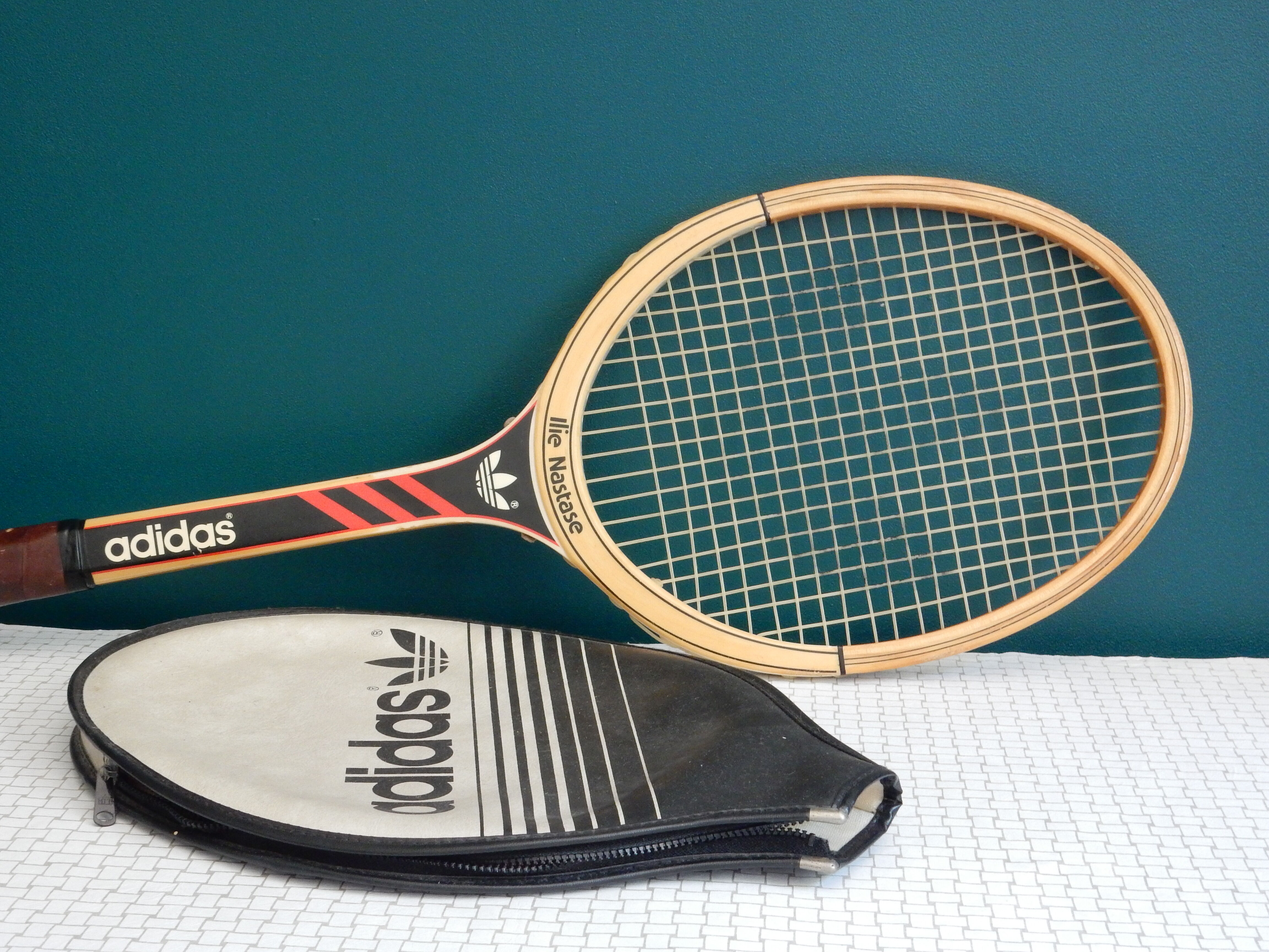 Adidas Ilie Nastase tennis racket