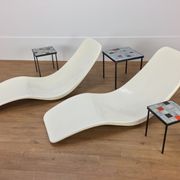 Mado Jolain nesting tables ceramic 1960