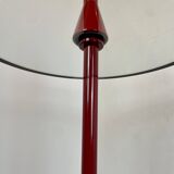 Postmodern Red Side Table, 1980s