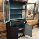 Old showcase patinated
