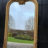 Louis XV style mirror or trumeau circa 1880 123x200cm