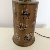 Vintage lacquer lamp