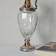 Carafe Italienne métal argenté vintage