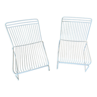Handcrafted wrought iron chairs