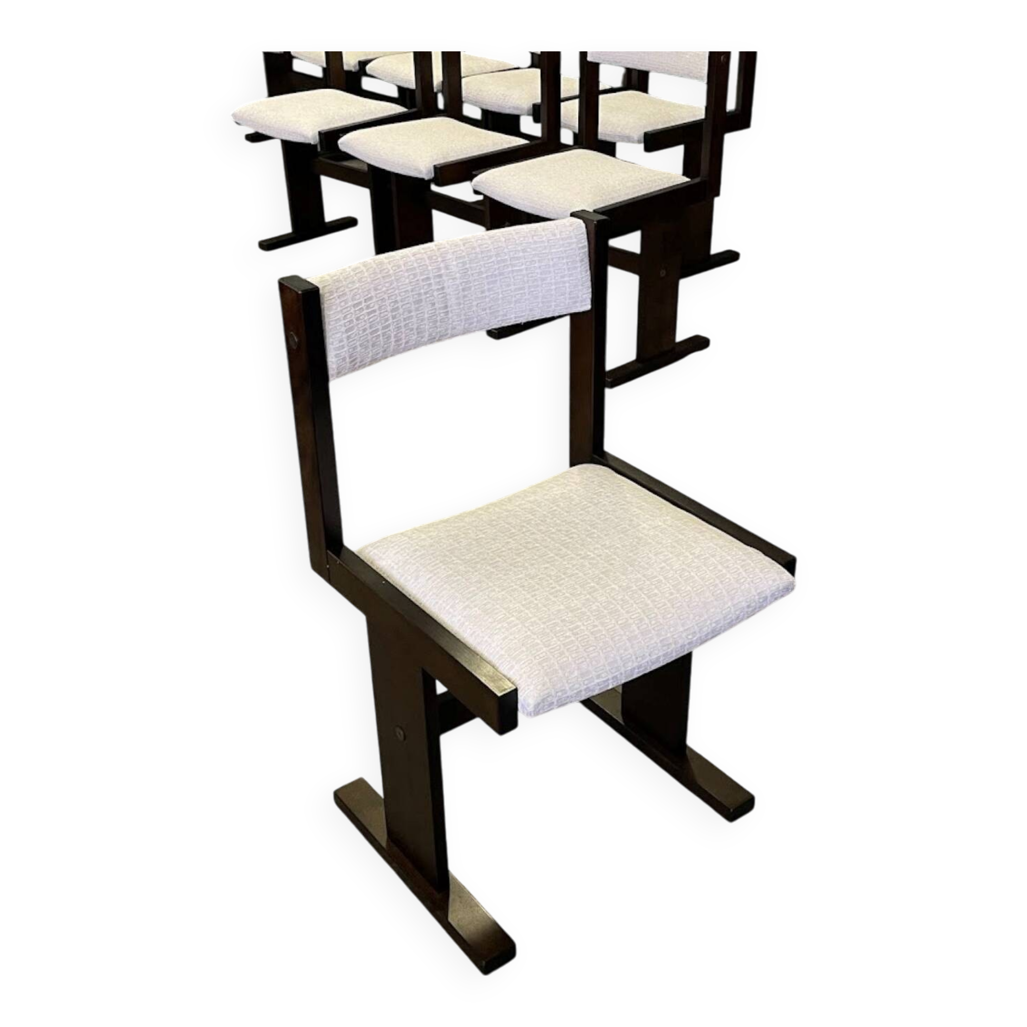 Danish Modern Dining Chairs by Poul H. Poulsen for Gangso Mobler