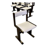 Danish Modern Dining Chairs by Poul H. Poulsen for Gangso Mobler