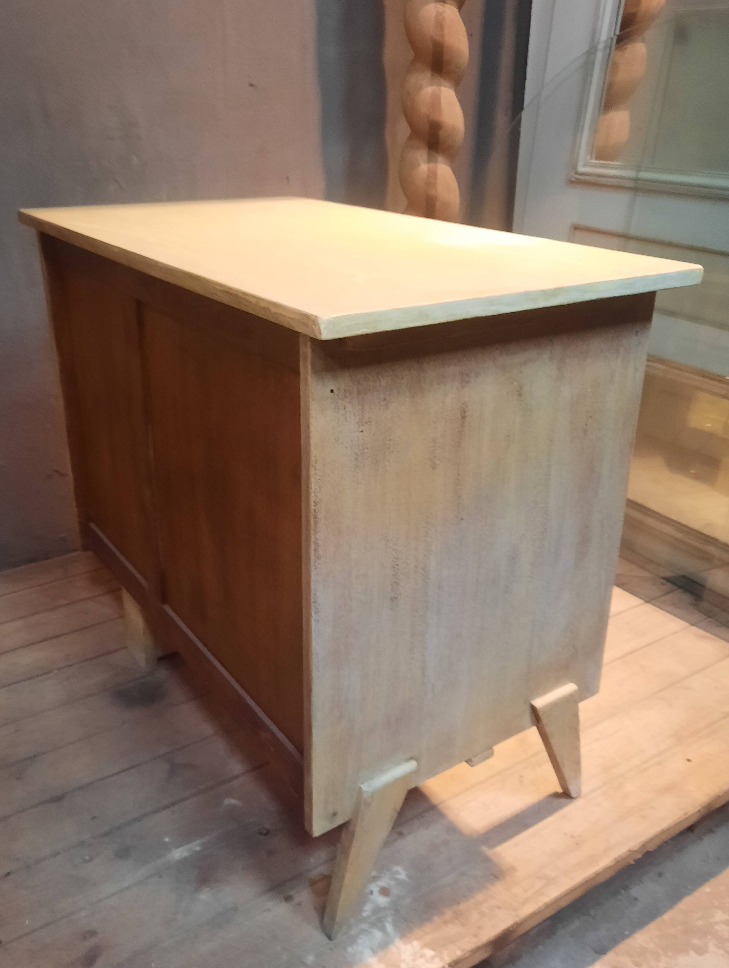 1950s single-pedestal desk