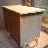 1950s single-pedestal desk