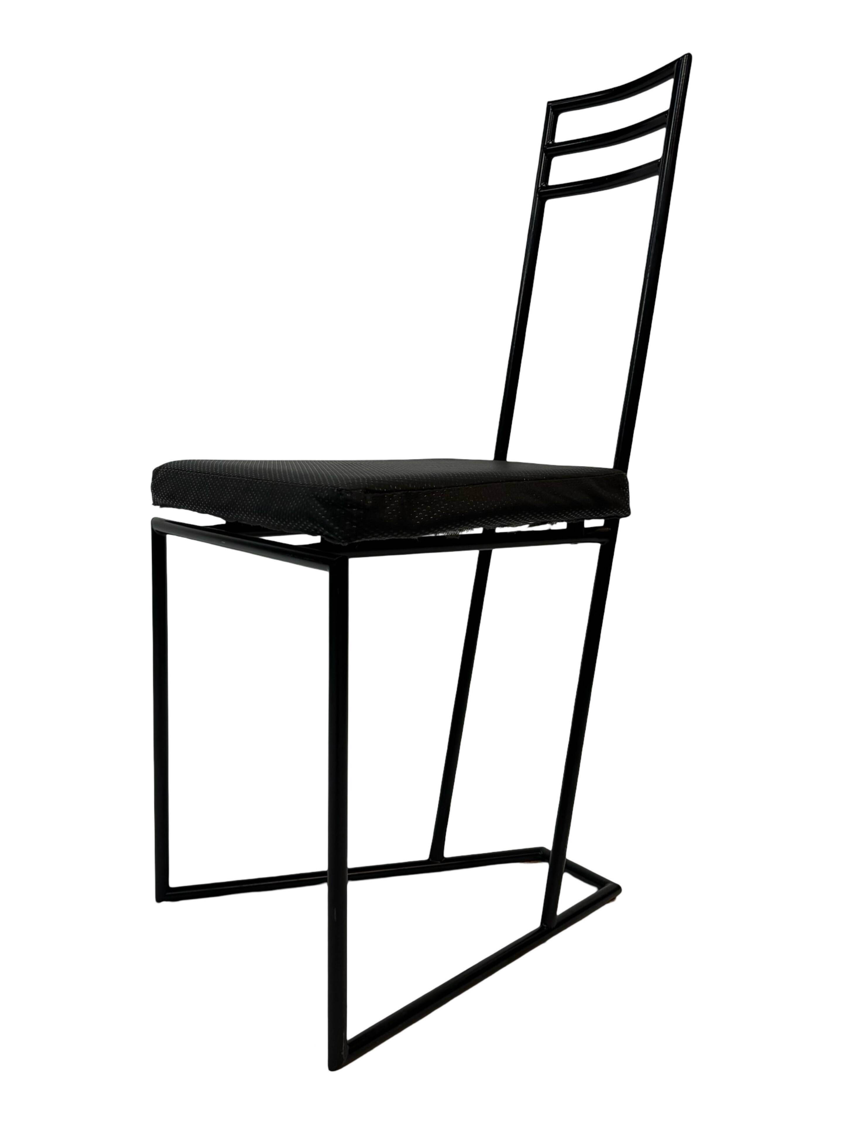 Vintage chair minimalist design 80's
