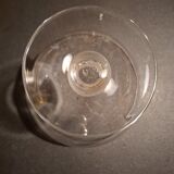 Crystal fruit bowl with 6 small bowls