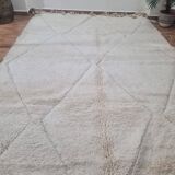 Handmade wool Berber rug 300X200 cm