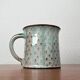 Tasse de poterie de studio allemande moderne du milieu du siècle par Monika Maetzel, années 1960