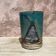 Handcrafted Raku ceramic vase