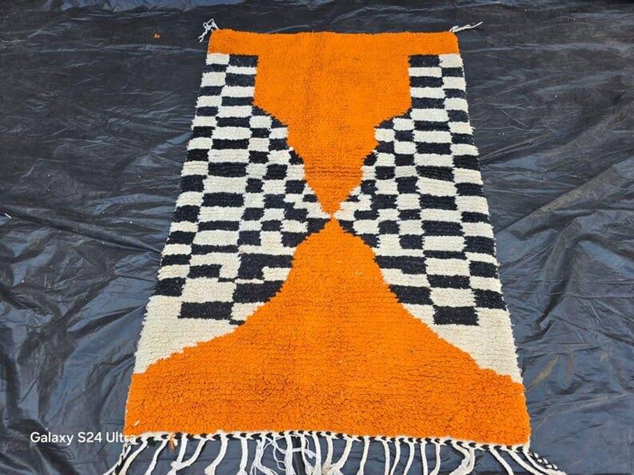 Handmade pure wool rug