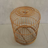 Old Decorative Rattan Bird Cage