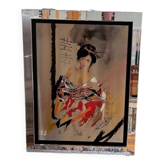 Geisha painting