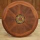 Mahogany gueridon with marquetry attributed to Maurice Dufrêne, 1930s.