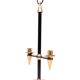 1940s Italian Brass candle stick holder