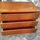Commode design scandinave en teck vintage 1970
