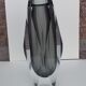 Glass vase Sommerso Murano of the 70s 21cm
