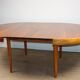 Scandinavian extendable dining table in teak – 1960s