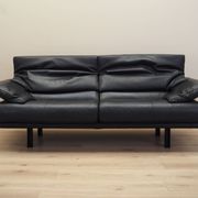 Leather sofa Alanda, Italian design, 1980s, manufacturer: B&B Italia, desig