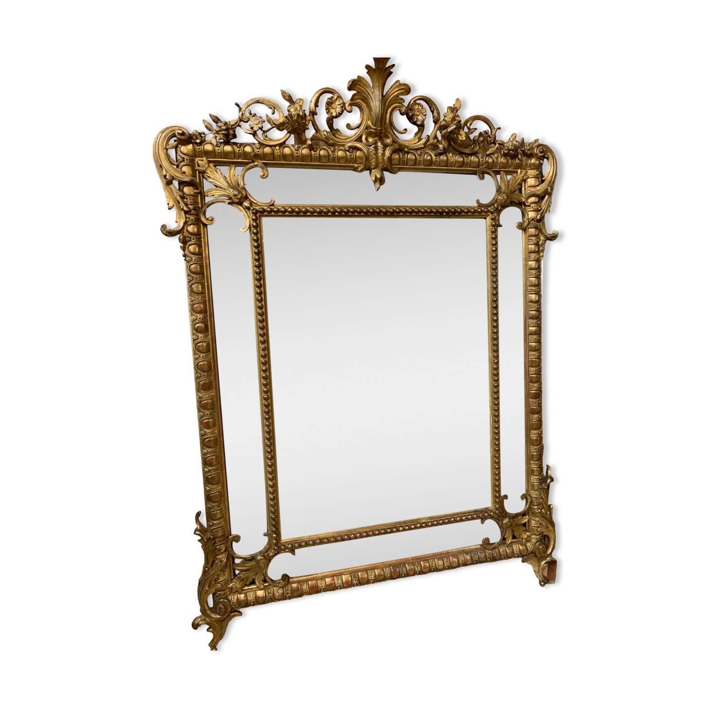 closed mirror Napoleon III 145 cm X 103 cm