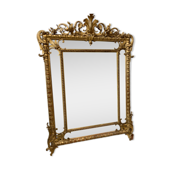 Miroir a pare close Napoleon III 145 cm X 103 cm