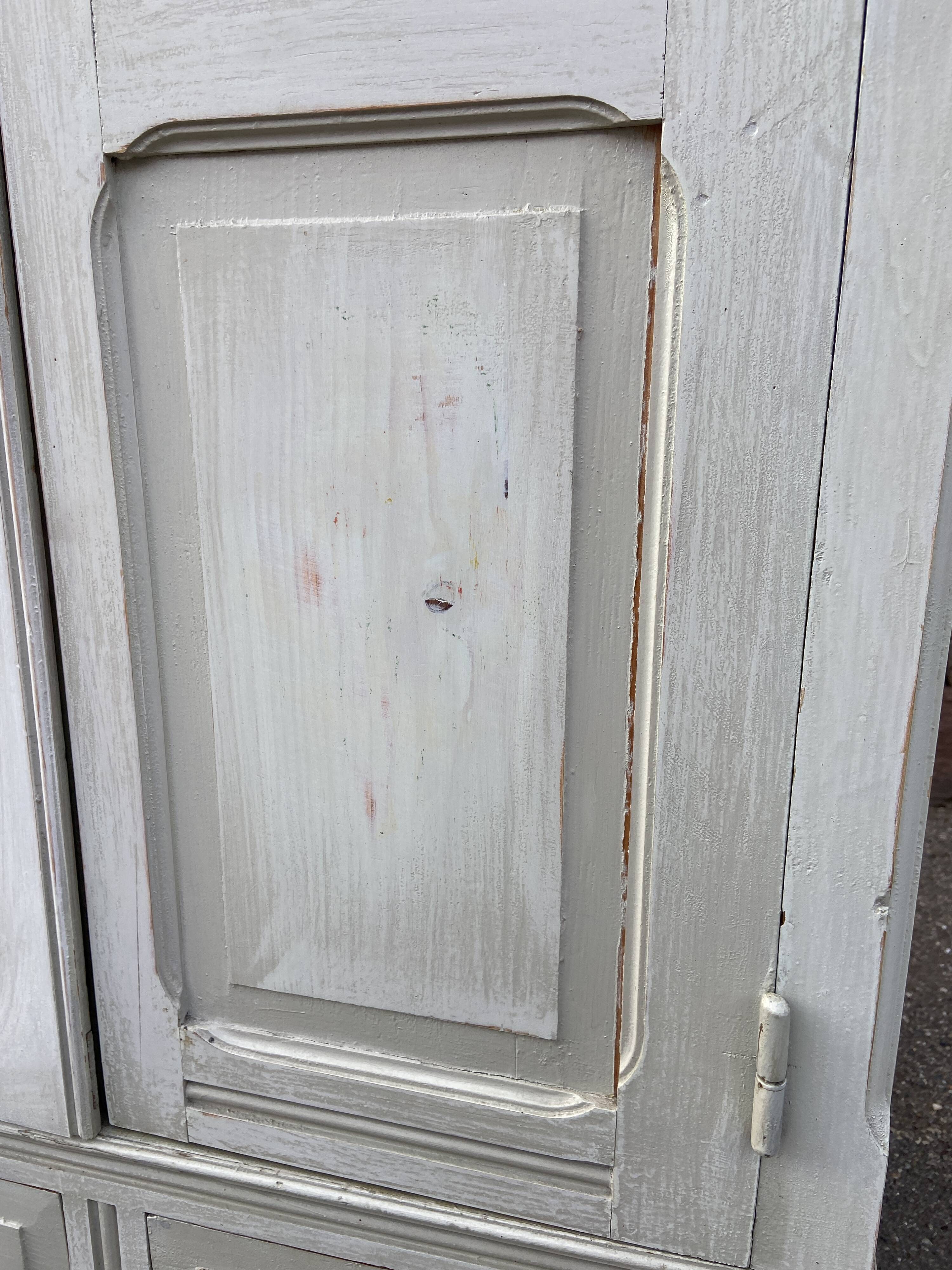 Parisian wardrobe retro 4 doors 30-40s