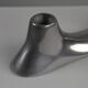 Cast Aluminium Two-Light Candle Holder – Sweden, 1970s