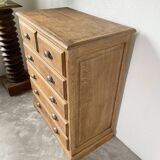 Chiffonier commode chêne 1950