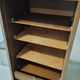 vintage wooden curtain cabinet 4 levels 42x38x88 cm