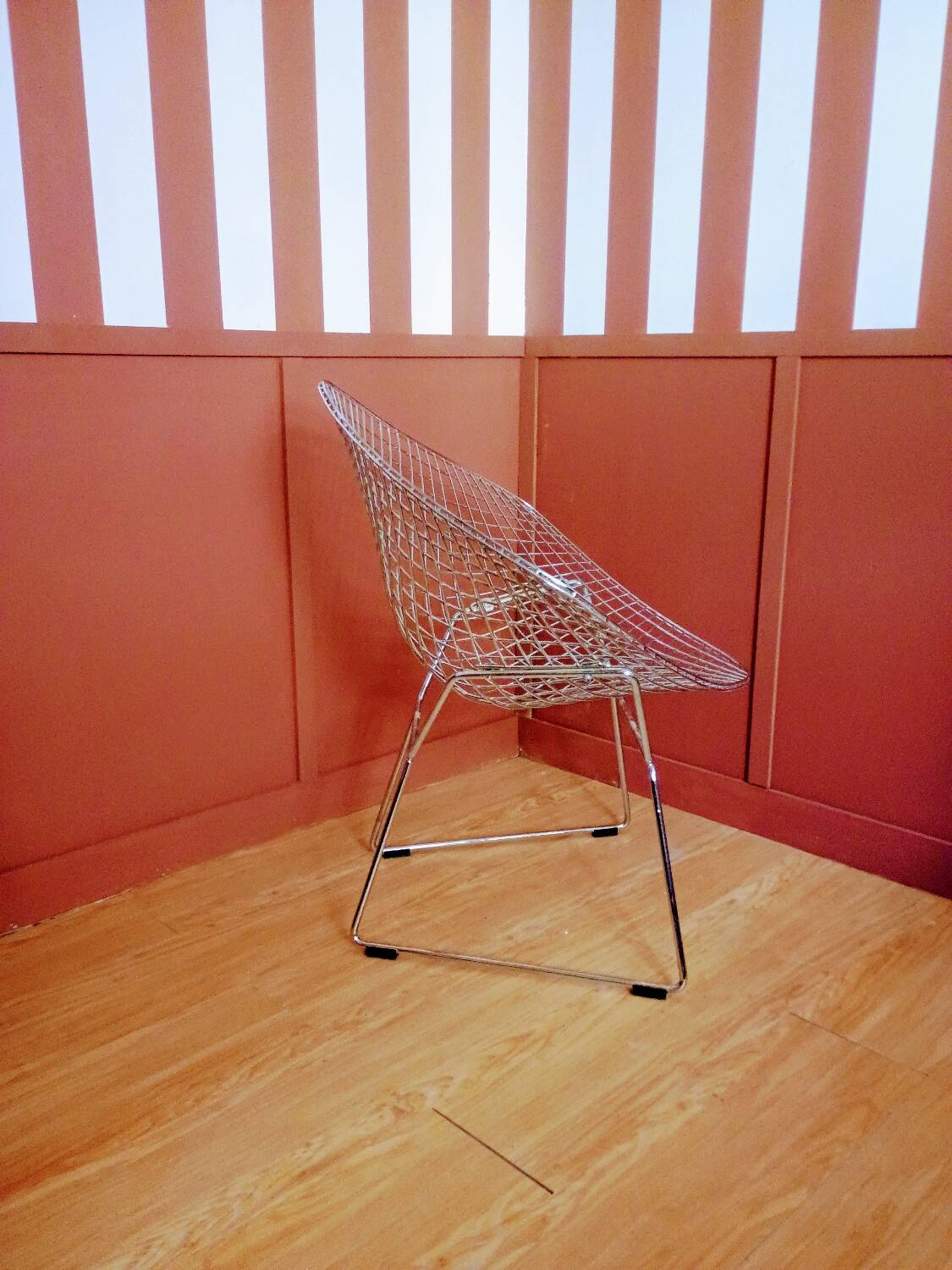 Fauteuil métal diamond