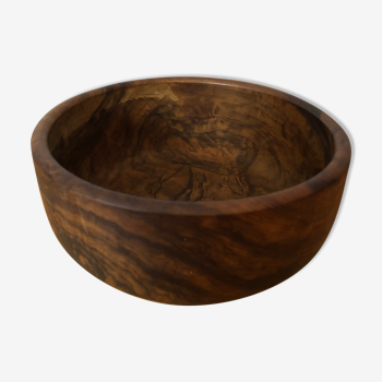 Ancient walnut salad bowl