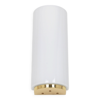 Opal glass wall light designed by Limburg, Germany.