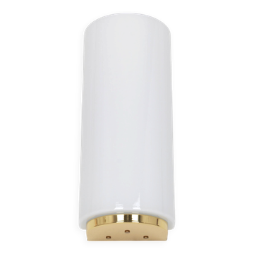 Opal glass wall light designed by Limburg, Germany.